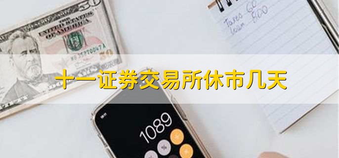 十一证券交易所休市几天