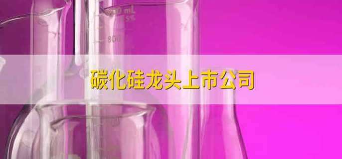 碳化硅龙头上市公司