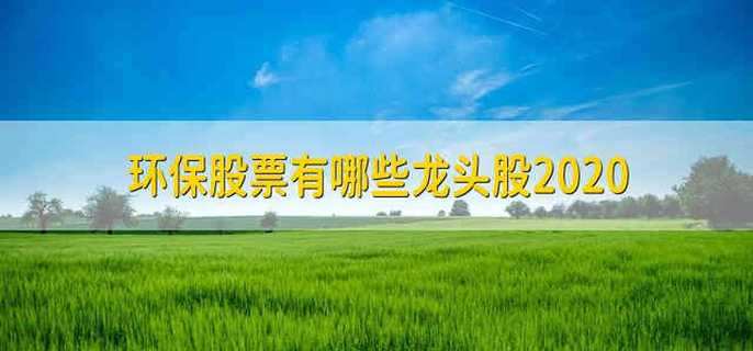 环保股票有哪些龙头股2020