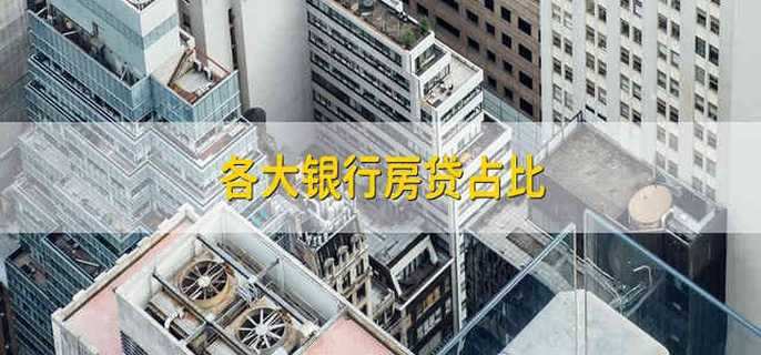 各大银行房贷占比