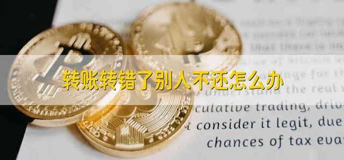 转账转错了别人不还怎么办