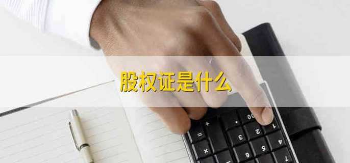 股权证是什么