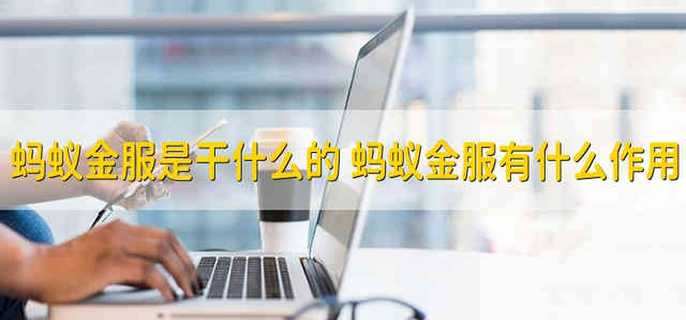 蚂蚁金服是干什么的