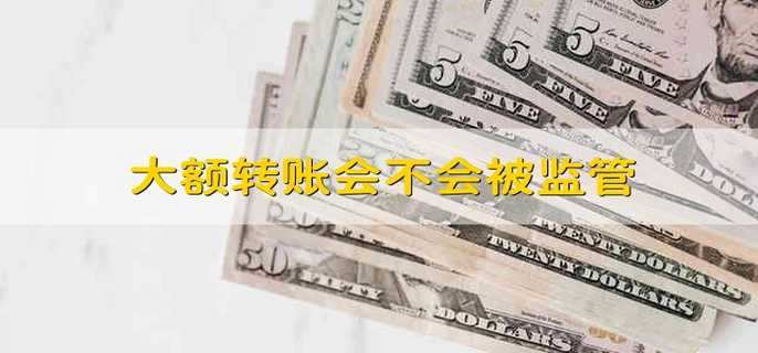 大额转账会不会被监管