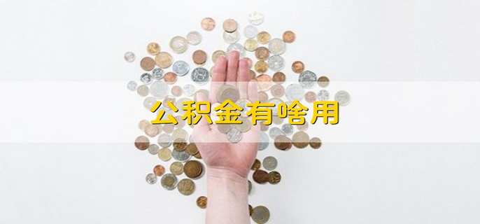 公积金有啥用