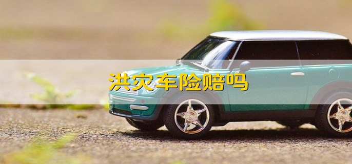 洪灾车险赔吗
