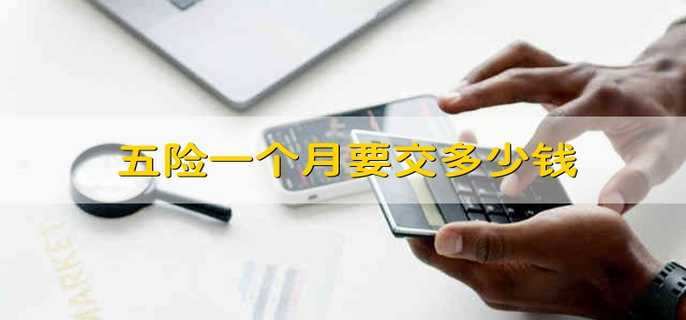 五险一个月要交多少钱