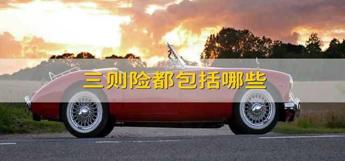 三则险都包括哪些
