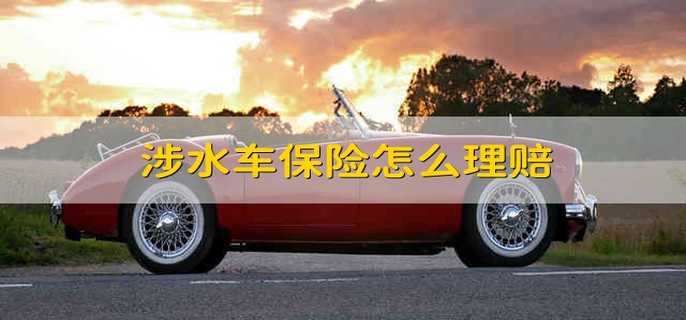 涉水车保险怎么理赔