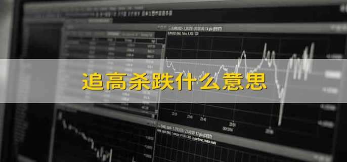 追高杀跌什么意思