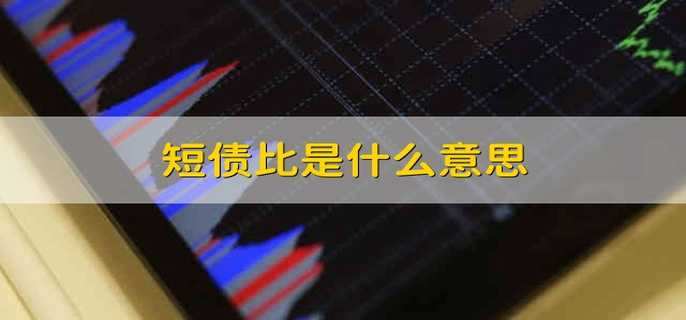 短债比是什么意思