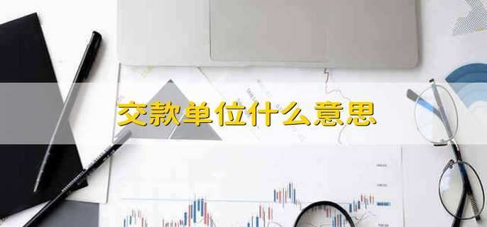 交款单位什么意思