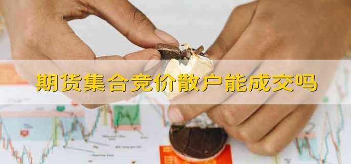 期货集合竞价散户能成交吗