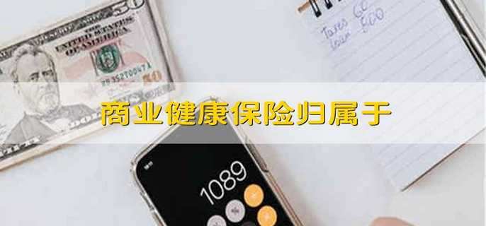商业健康保险归属于
