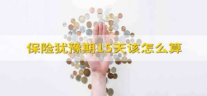 保险犹豫期15天该怎么算