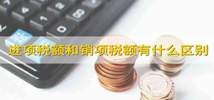 进项税额和销项税额有什么区别