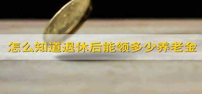 怎么知道自己退休后能领多少养老金