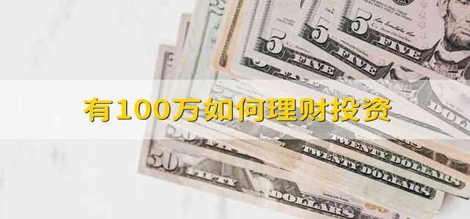 有100万如何理财投资