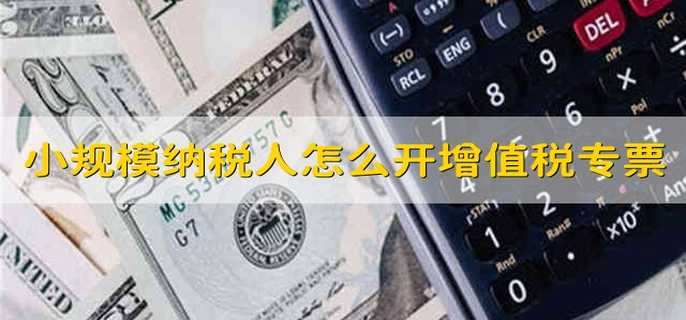 小规模纳税人怎么开增值税专用发票