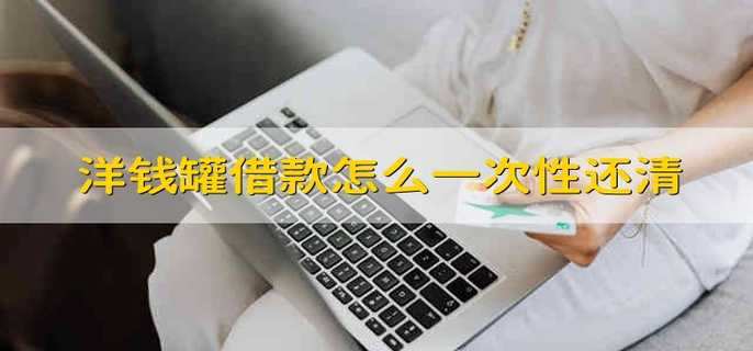洋钱罐借款怎么一次性还清
