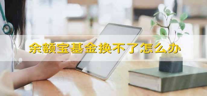 余额宝基金换不了怎么办