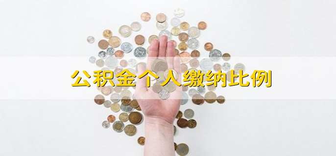 公积金个人缴纳比例