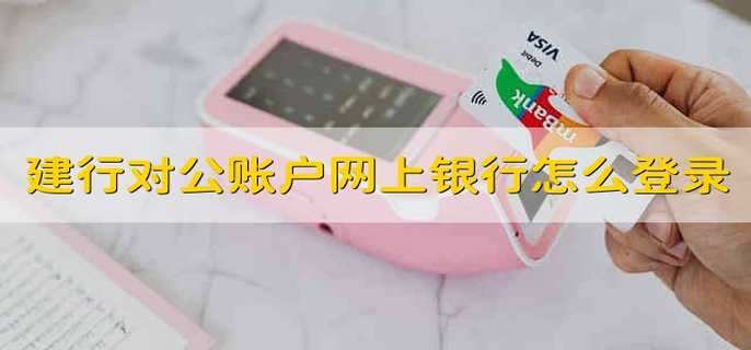 建行对公账户网上银行怎么登录