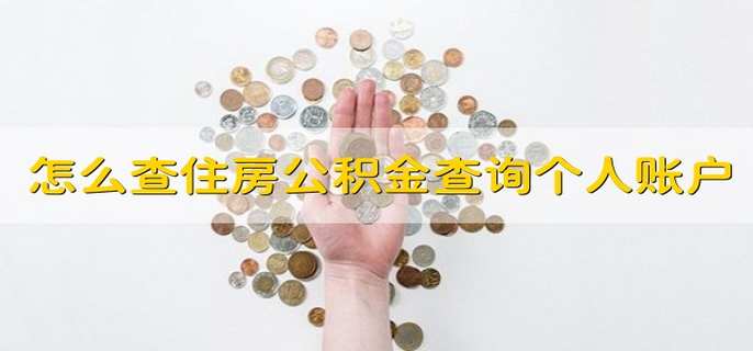 怎么查住房公积金查询个人账户