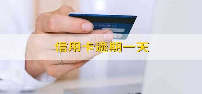 信用卡逾期一天