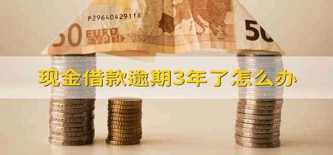 现金借款逾期3年了怎么办