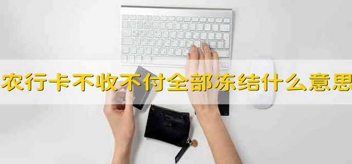 农行卡不收不付全部冻结什么意思?