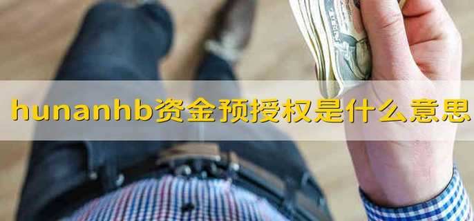 hunanhb资金预授权是什么意思