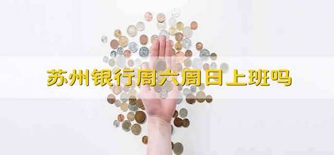 苏州银行周六周日上班吗