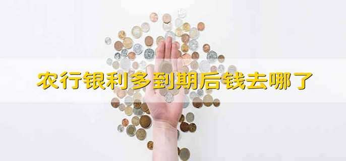 农行银利多到期后钱去哪了