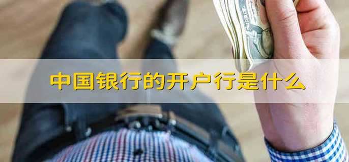 中国银行的开户行是什么