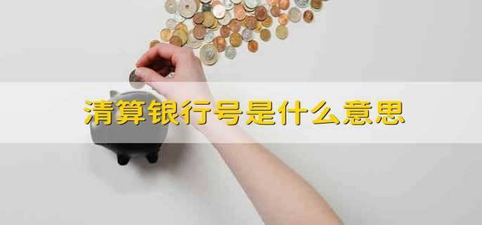 清算银行号是什么意思