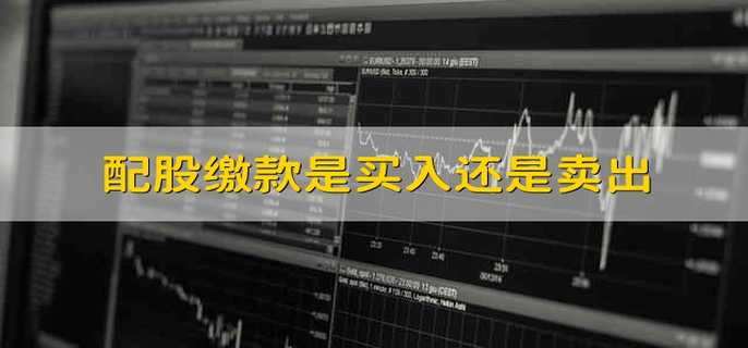 配股缴款是买入还是卖出
