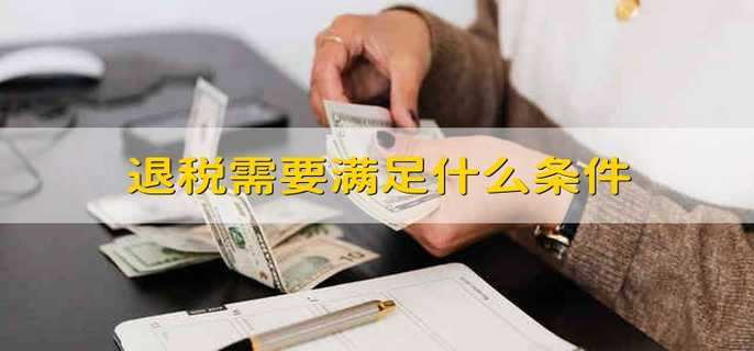 退税需要满足什么条件
