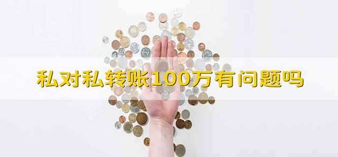 私对私转账100万有问题吗
