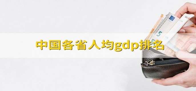中国各省人均gdp排名 人均gdp的含义