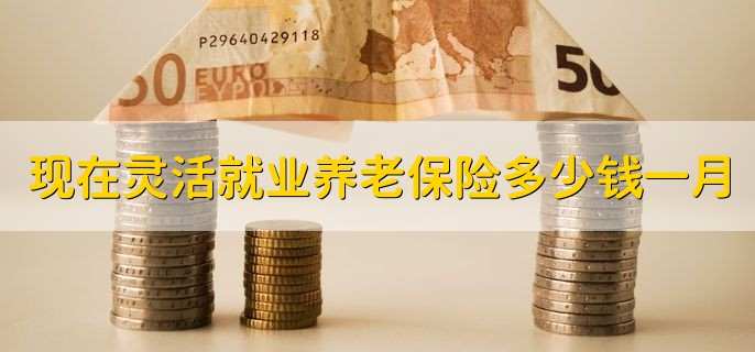 现在灵活就业养老保险多少钱一月,600人民币
