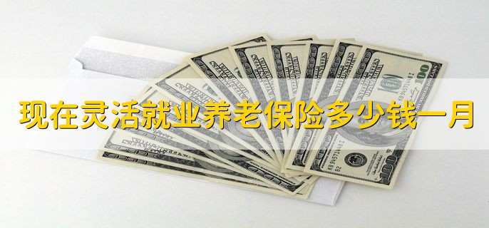现在灵活就业养老保险多少钱一月