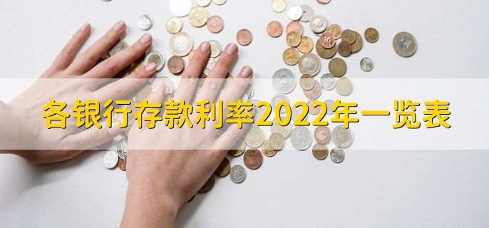 各银行存款利率2022年一览表