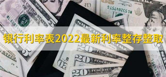 银行利率表2022最新利率整存整取