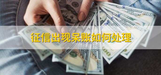 征信出现呆账如何处理