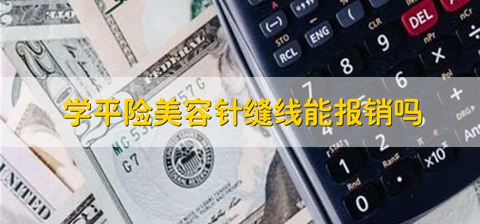 学平险美容针缝线能报销吗