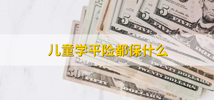 儿童学平险都保什么