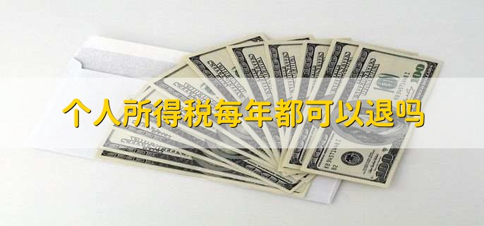 个人所得税每年都可以退吗
