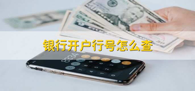 银行开户行号怎么查