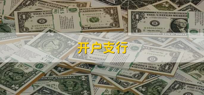 开户支行，是办理开户流程的银行营业网点